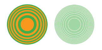 concentric circles variations