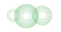 overlapping concentric